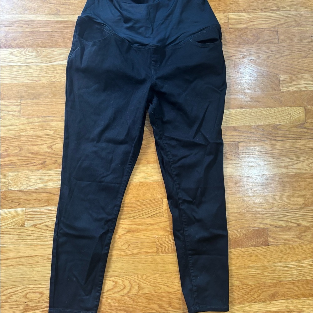 Isabel Maternity Black Jean Pant - Size 16